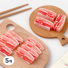 조선문방구 명품 삼겹살 지우개, 5개