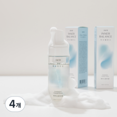 오늘기분 이너밸런스 저자극 약산성 여성청결제, 4개, 150ml