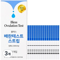 블레스 AI기반 스마트 배란테스트기, 3개, 15개입