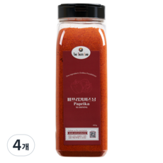 더테이스트랩 파프리카 가루 파우더 시즈닝, 4개, 450g