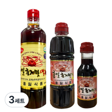 홍일식품 홍게맛장소스 홍게맛액젓, 3세트, 1.6L