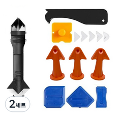 공구PXJ 실리콘 제거기 스크래퍼 14종세트, 2세트