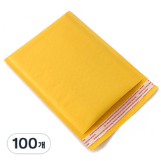 라인하임 뽁뽁이 에어캡 크래프트지 종이 안전봉투, 100개