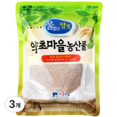 증안리약초마을 들깨가루 200g 국산 100% 거피 청정지역 햇들깨, 3개