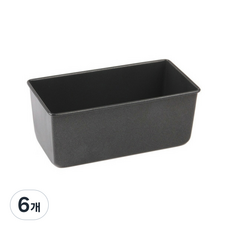 밤식빵팬 유압 양면코팅 로프팬 파운드팬 x8cm, 6개