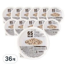 슬로우래빗 65kcal 가벼운 통밀귀리 곤약밥, 36개, 130g