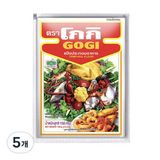 태국튀김가루 뎀푸라 부침 가루 고기 GOGI, 5개, 150g