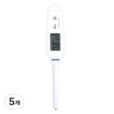 칼더 디지털 염도계 염도측정기 가정 식당 업소, 5개