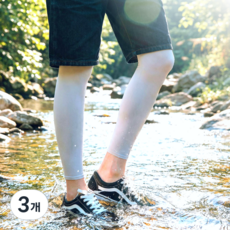 한스터프 남자 다리토시 종아리쿨토시 무릎쿨토시, 그레이(본품만), 3개