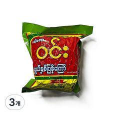 미얀마 윈 콩 볶음 베리어스 프라이드 피 / Myanmar Win Double Fried beans, 3개, 400g