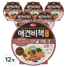 펫퍼스 애견비책 화식 강아지사료 습식사료 화식사료 애견사료 자연식사료, 12개, 120g, 연어+오리