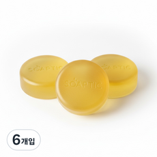 꿀비누 프로폴리스 플라보노이드 고보습 세안 비누, 6개입, 95g