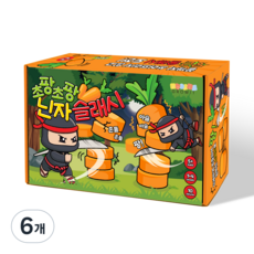 그로윗 초팡초팡 당근 슬래시, 6개, 혼합색상