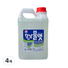 강남식품 강남 이온 물엿, 4개, 3kg