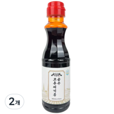 하남댁 100% 순수 고추씨기름, 2개, 300ml