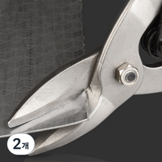 오브젝티브 항공 함석가위 스텐 철판절단, 2개, 직선곡선절단 OHRC_60S 10인치