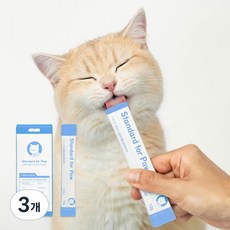 스탠다드 포포우 고양이 종합영양제 산양유, 3개, 10회분 3개, 10회분