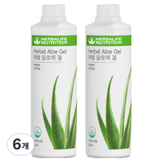 허벌라이프 알로에겔 오리지널 500ml, 6개