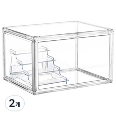HK sell 슈즈&피규어 도어형 아크릴 케이스(360*280*220)+아크릴 계단1p, 2개