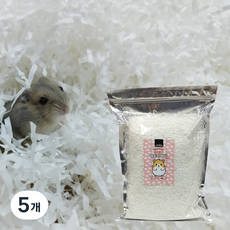 슈프림펫 포근포근 해동지베딩 햄스터베딩 고슴도치베딩 토끼베딩 소동물베딩, 5개, 250g