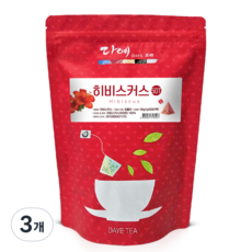 [본사직영] 다예 맛있는 100% 히비스커스차 생분해 삼각티백, 50g, 50개입, 3개