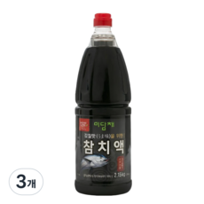 [미담채] 참치액, 2.15kg, 3개