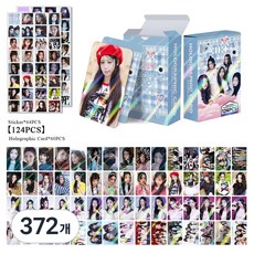 아일릿 ILLIT 홀로그램 포카 124장 홀로그램 포카 60장 스티커 64장 도무송 다꾸, 372개, SUPER REAL ME(슈퍼리얼미)