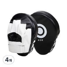 에이무드 견고한 복싱 펀치 미트 2P, 화이트, 4개