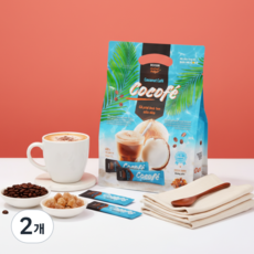 COCOFE 베트남 커피 코코넛 믹스 스틱 커피, 480g, 2개, 30개입