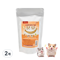 스위트 파우더 밀크 분유 햄스터 이유식, 2개, 100g