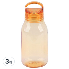 국산 미니 휴대용 물병 물통 보틀 러닝 스포츠 어린이 에코젠 안심소재 BPA free, 05 에코전체오렌지, 3개, 300ml