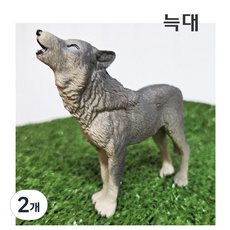 반디토이 늑대 피규어 동물모형 피규어 / 재고보유 당일발송, 2개