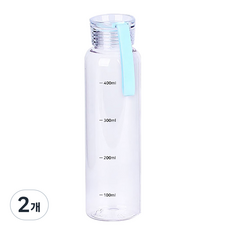 국산 밀크보틀 휴대용 물병 물통 등산 스포츠 에코젠 안심소재 BPA free, 2개, 500ml, 04 스카이500