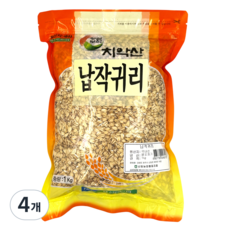 [신림농협] 국산 납작귀리, 4개, 1kg