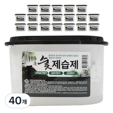 통큰 숯 제습제 325, 40개, 325g