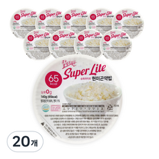 칼로리반 저칼로리 현미곤약밥 65kcal, 20개, 140g