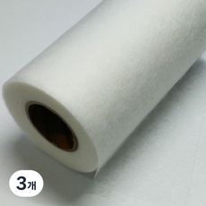 드림바이어스 양면심지(옷수선테이프) 50cm 23마, 3개, 흰색