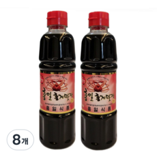 [류맛간장]홍게맛장소스500ml, 8개, 500ml