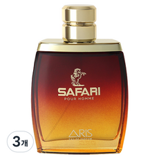 아리스 ARIS 오 드 퍼퓸 사파리 뿌르 옴므 100ML "잊을 수 없는 압도적인 잔향" 수입향수/대용량/남성향수/여성향수, 3개