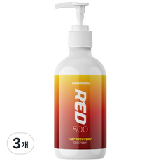 아쿠아쿨 레드500, 500ml, 3개
