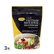 스위트웰 베트남 쌀국수 육수파우더, 400g, 3개