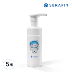 뉴 세라핀포밍 거품치약 교정장치 전용 (민트향), 5개, 150ml