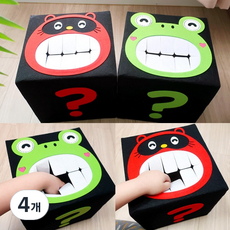 이지펠트 궁금이상자 DIY 20cm게싱박스, 개구리, 4개, 동물
