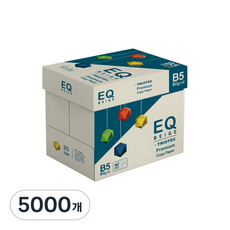 EQ BEIGE 이큐 베이지 80g 비파이브용지 1박스 500매X5권 미색용지 b5용지 b5복사용지, 5000개, B5 5000개, B5