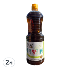 트루팜 업소용 대용량 가성비 들향기름(향미유 40%), 2개, 1.8L