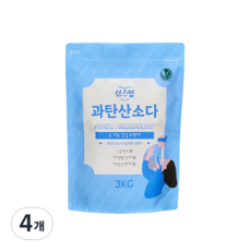 럽스맘 비건 과탄산소다, 3kg, 4개