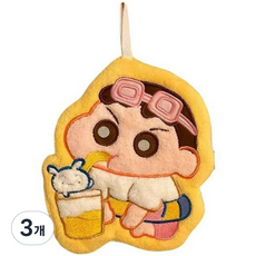 미리아 주방 아이템 추천 짱구 고리 손수건 핸드타올, B, 3개