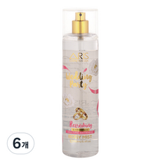 아리스 바디 미스트 웨딩 파티 250ml/대용량/"가성비 끝판왕 바디미스트 뿌리는순간 고급스러운 무드 완성", 6개, 250ml