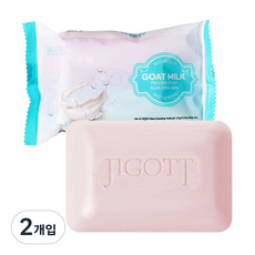 지고트 산양유 때비누 향기로운 목욕 바디워시, 150g, 2개입