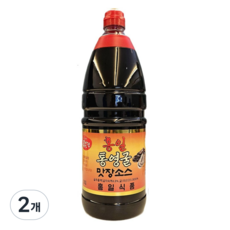 홍일 통영굴 맛장소스 / 굴간장 / 홍게와 굴의 만남 / 편스토랑, 2개, 1.8L